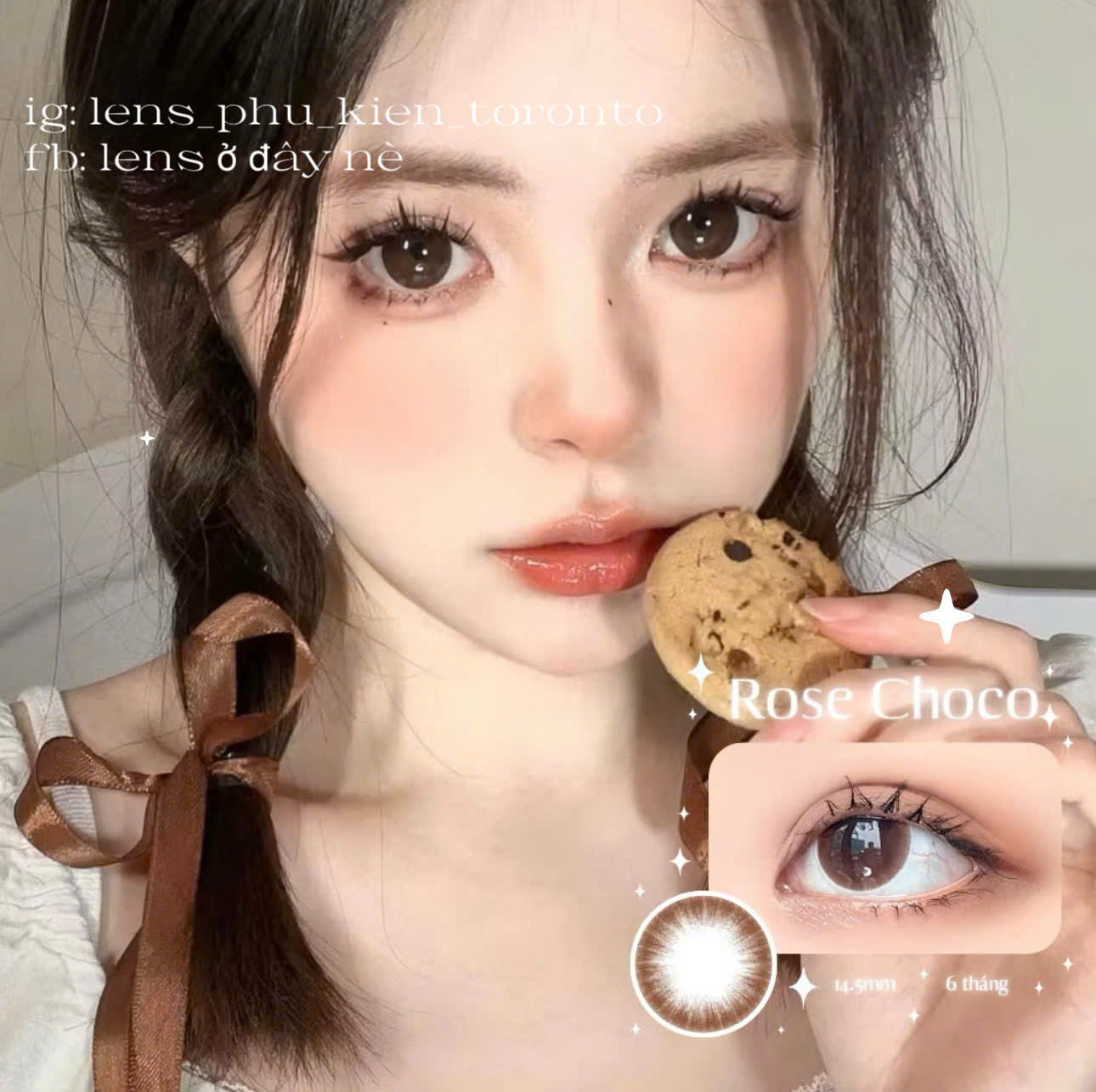 Contact Lens - Rose Choco