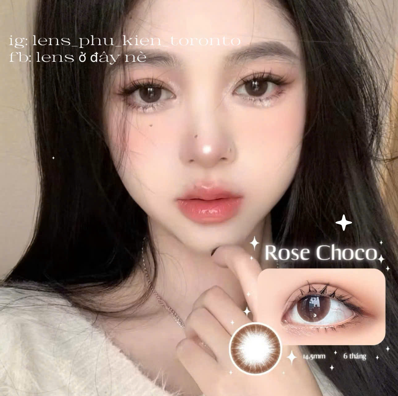 Contact Lens - Rose Choco