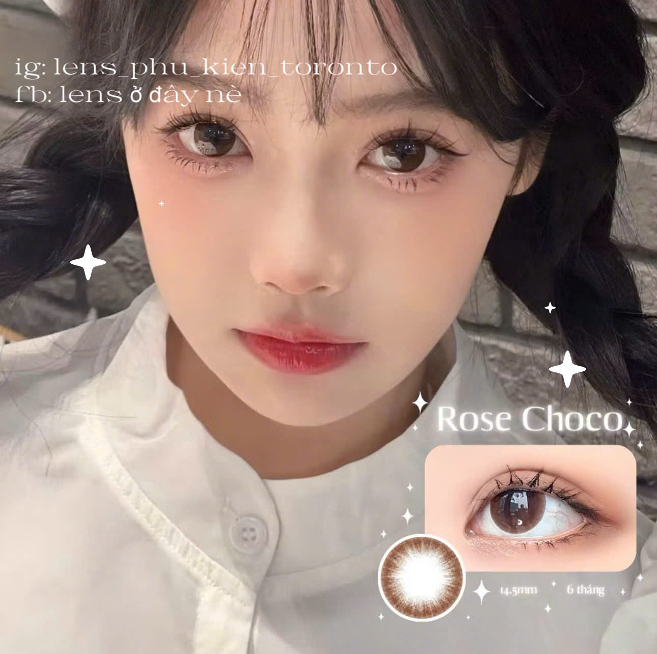 Contact Lens - Rose Choco