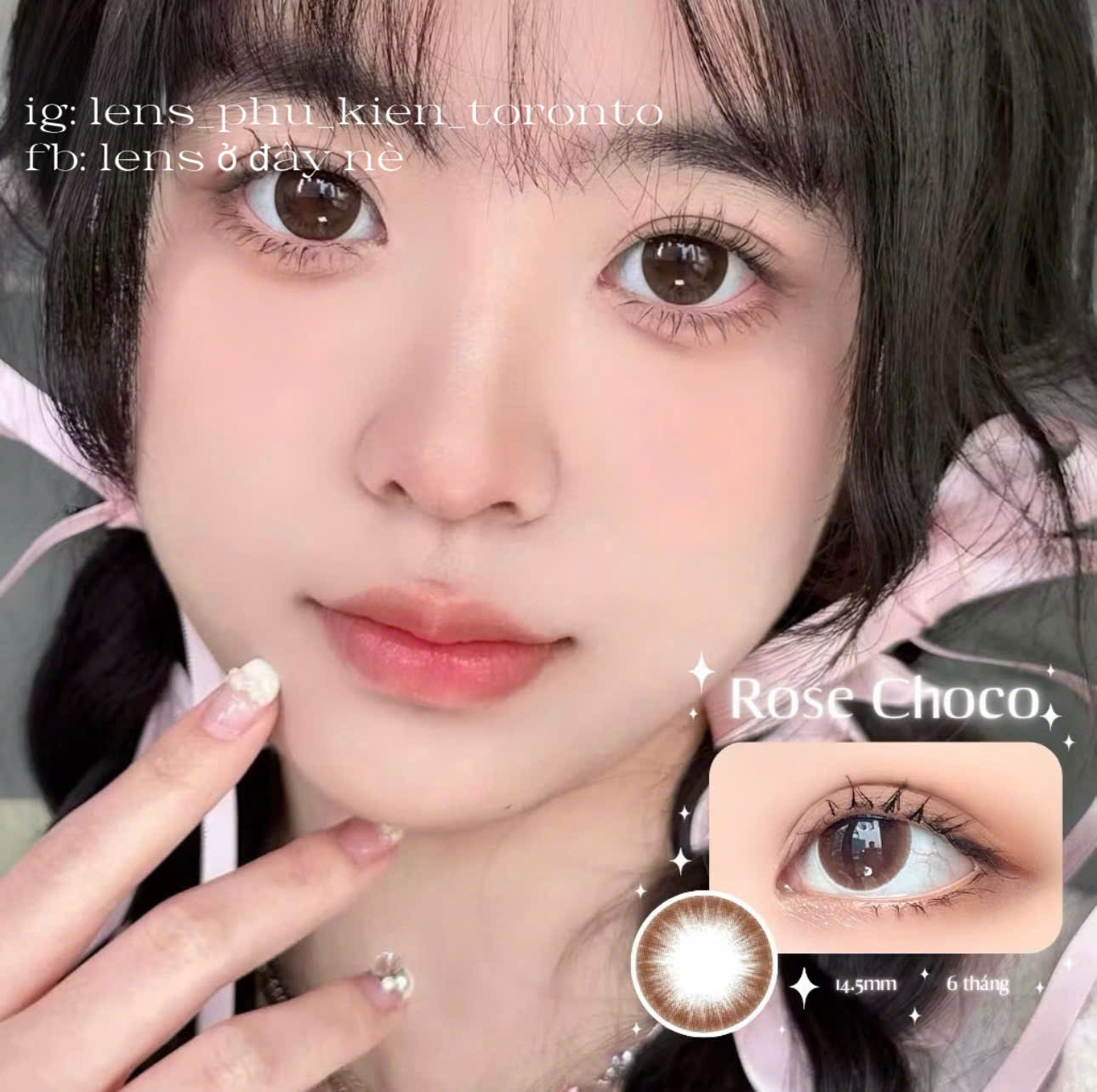 Contact Lens - Rose Choco