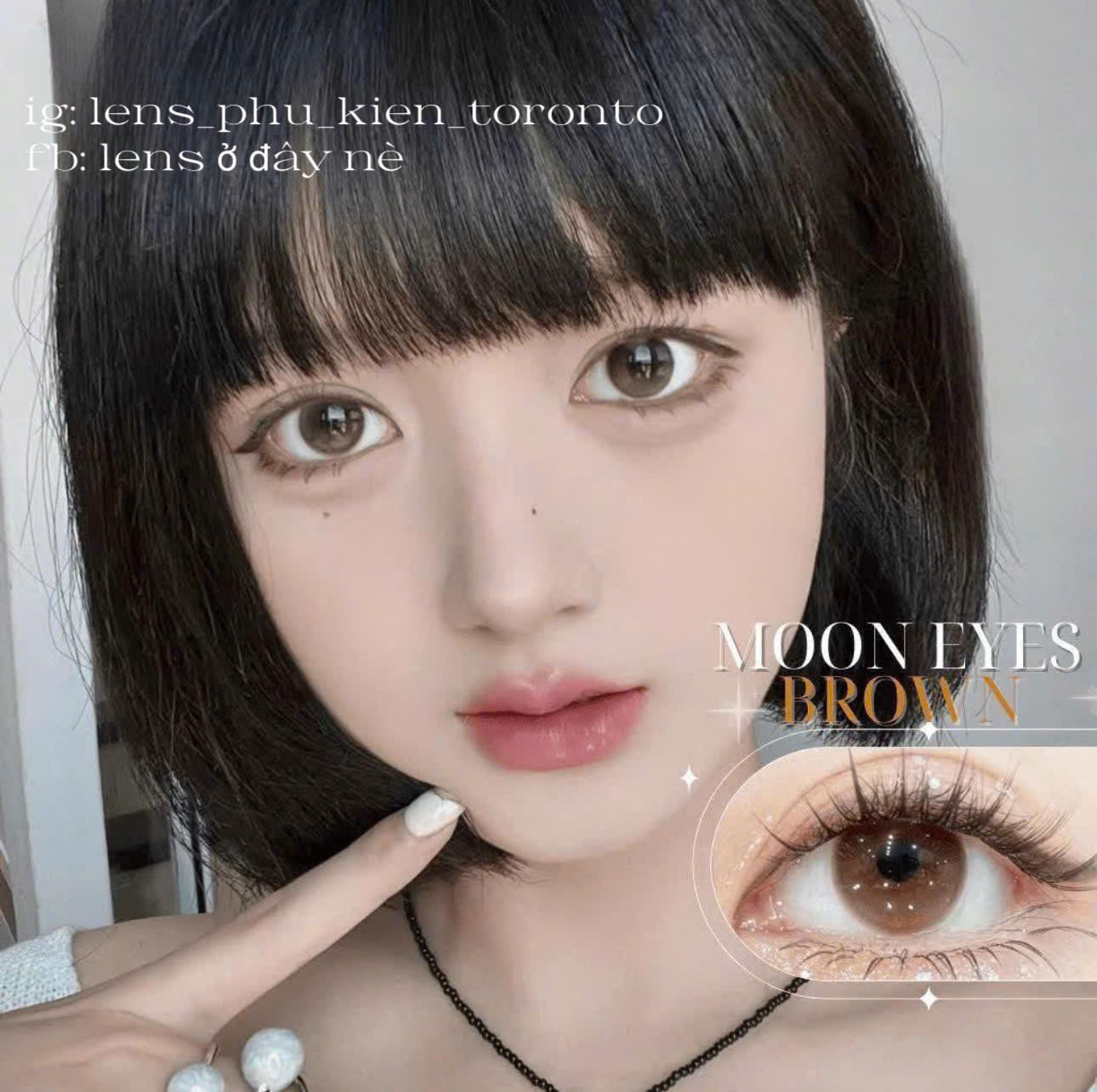 Contact Lens - Moon Eyes Brown