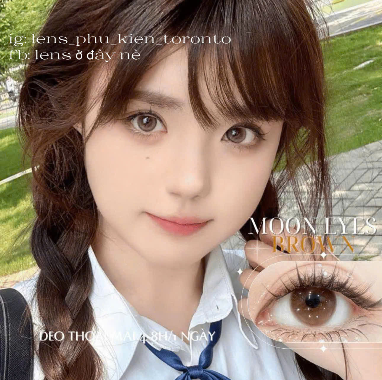 Contact Lens - Moon Eyes Brown