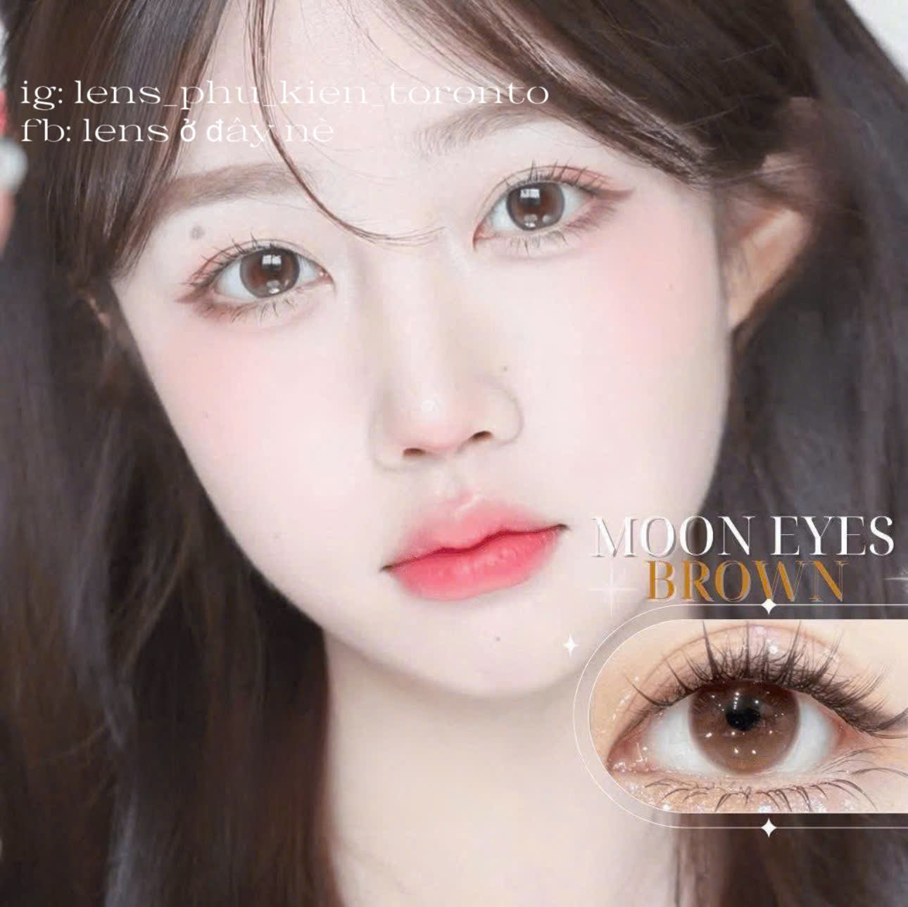 Contact Lens - Moon Eyes Brown