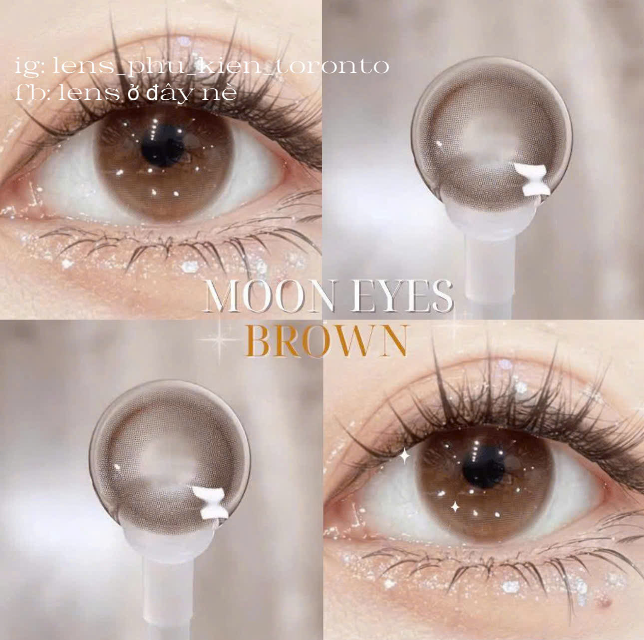 Contact Lens - Moon Eyes Brown