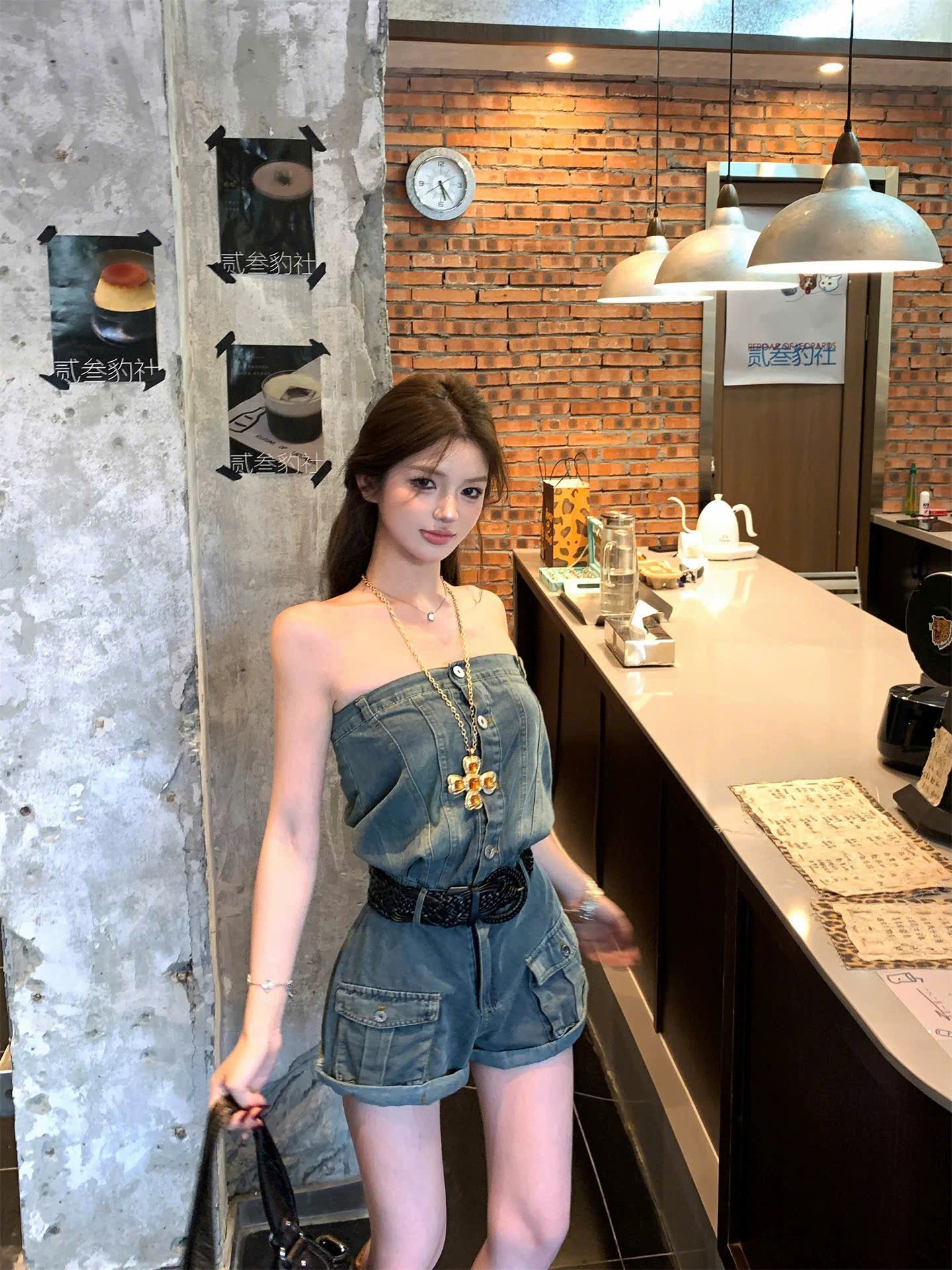 Jumpsuit jean siêu cưng siêu chất