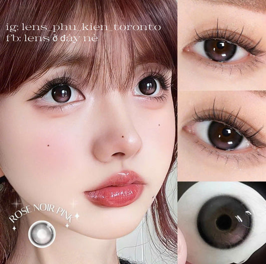 Contact lens - Rose Noir Pink