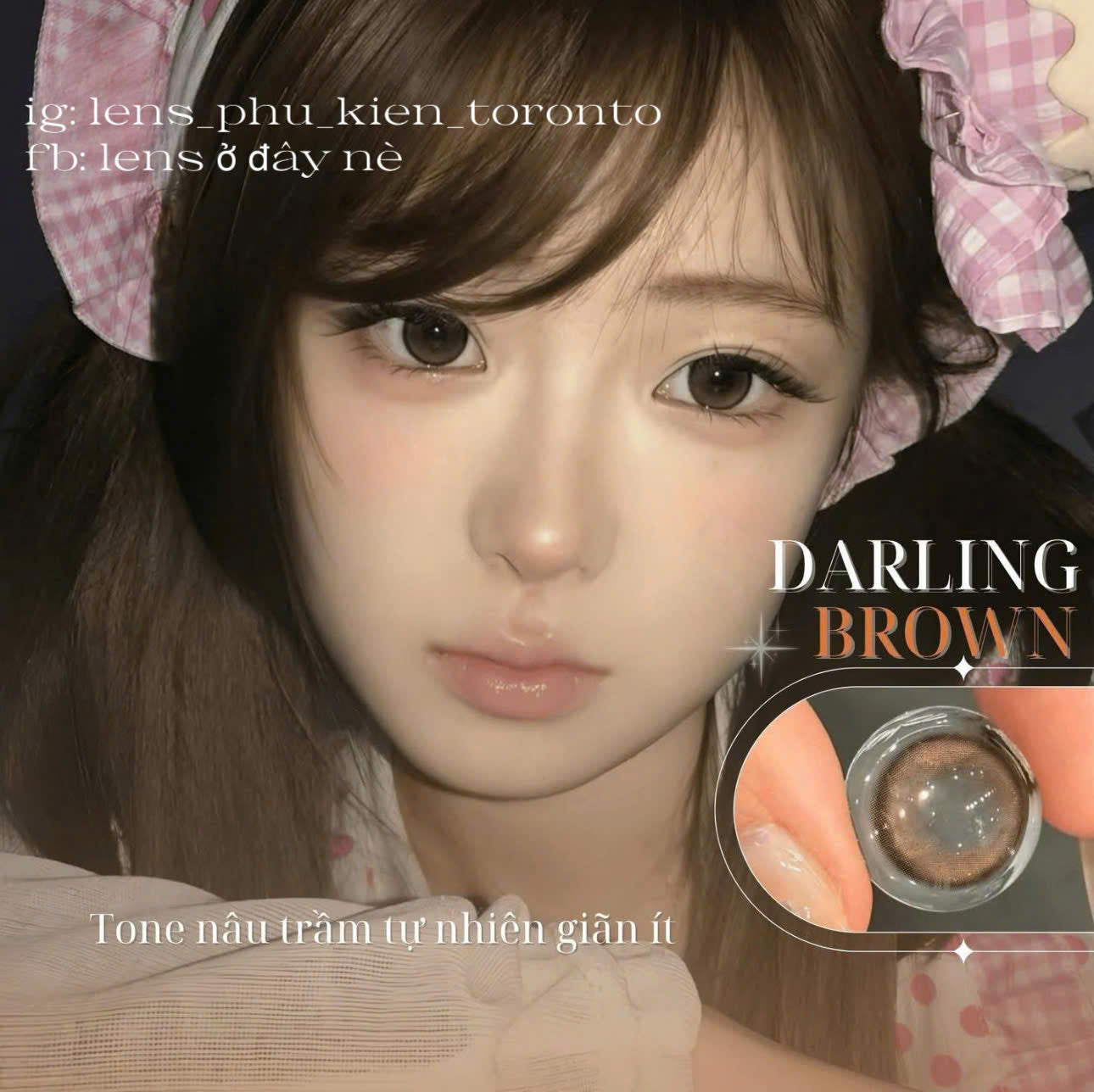 Contact lens - Darling Brown