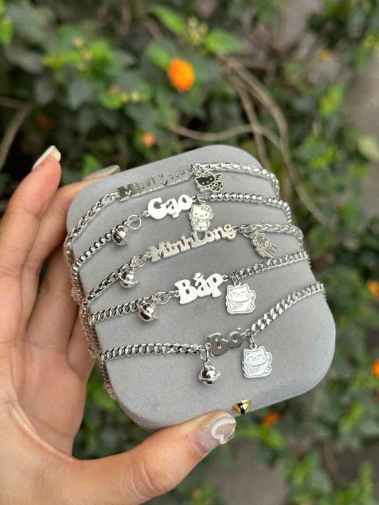 Lắc bạc xinh xinh tặng bé iu