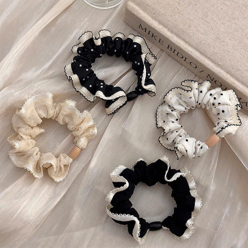 Cột tóc scrunchies xinh xỉu nhiều kiểu