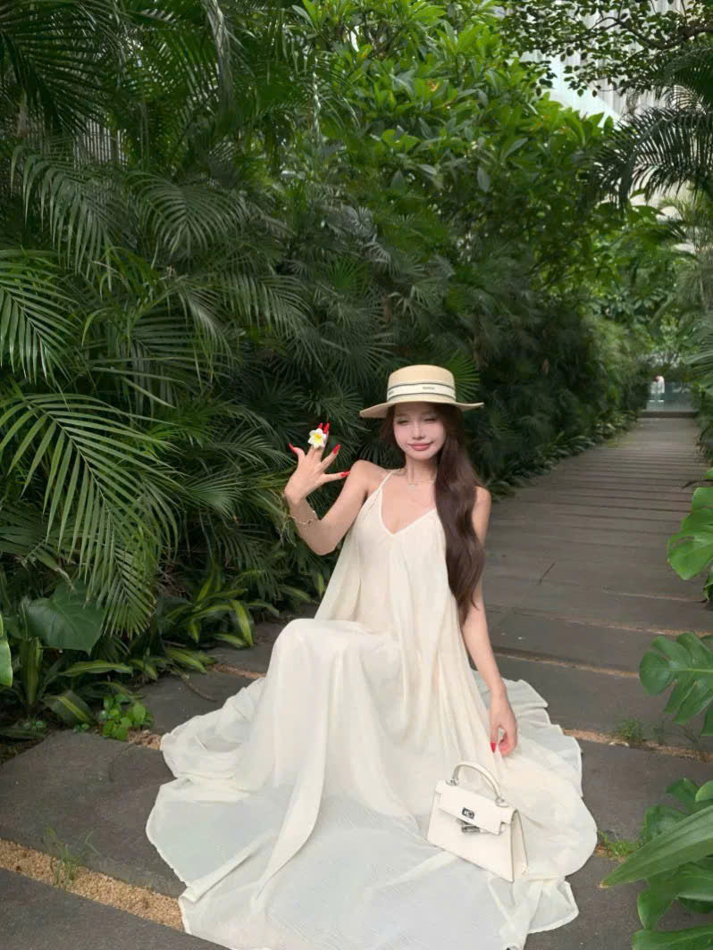 Đầm maxi dài thoải mái