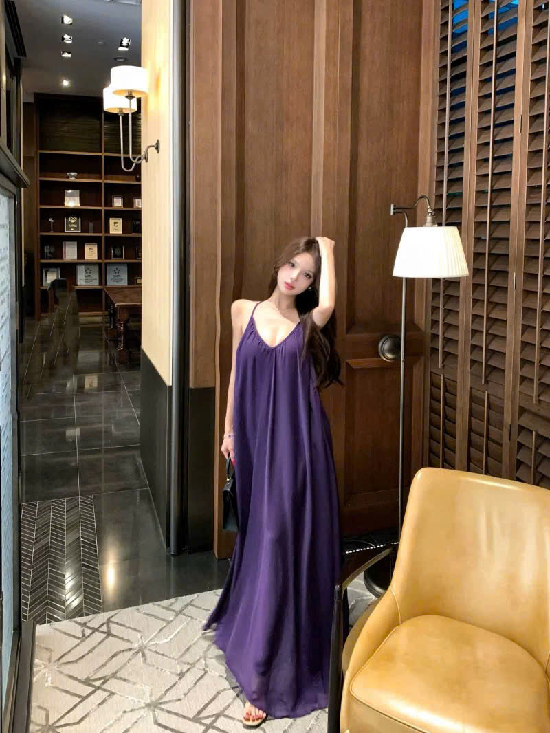 Đầm maxi dài thoải mái
