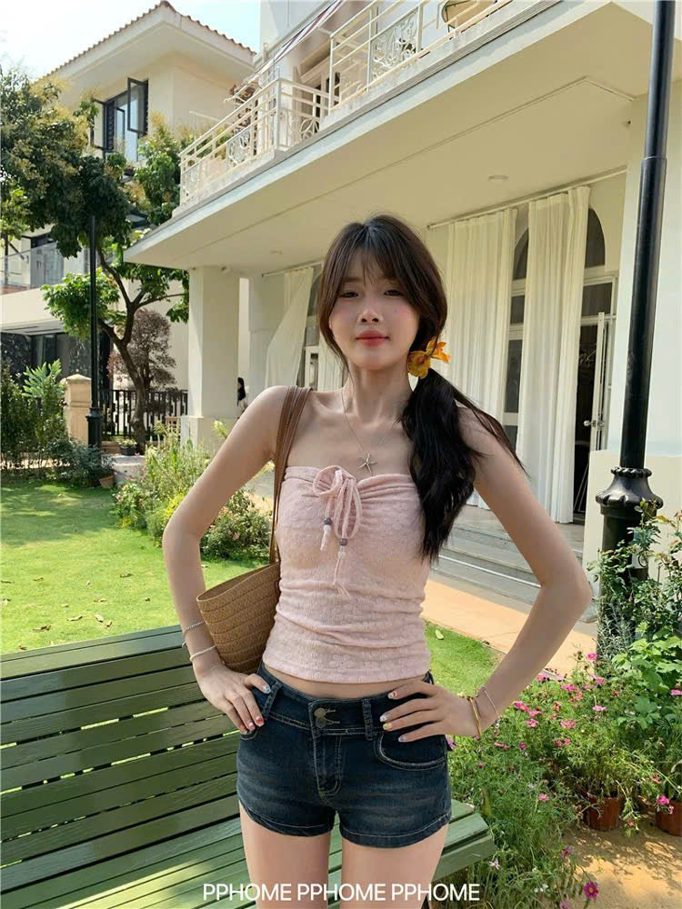 Áo quây, áo ống cột nơ slay