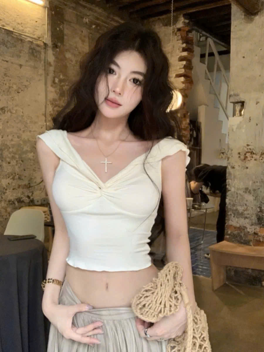 Áo trễ vai mặc 2 kiểu