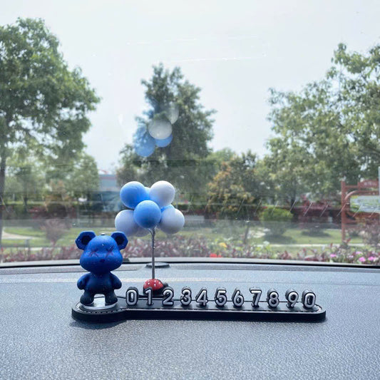 Dán xe Bearbrick & biển số xe