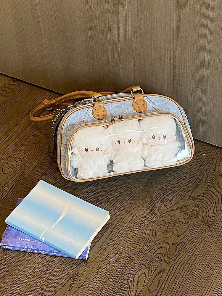 Túi đeo vai Chubby Bag ngăn trong suốt