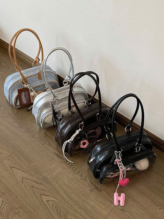 Túi đeo vai Chubby Bag ngăn trong suốt