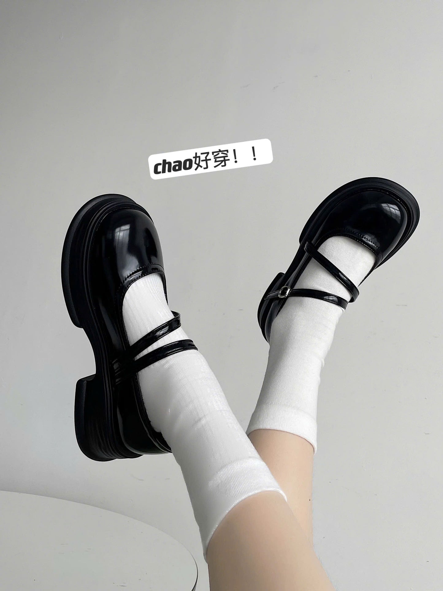 Giày Mary Jane đế cao gom order cực mềm
