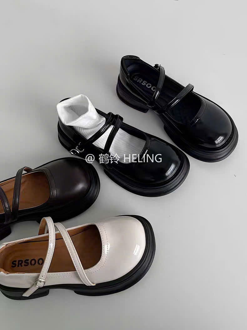 Giày Mary Jane đế cao gom order cực mềm