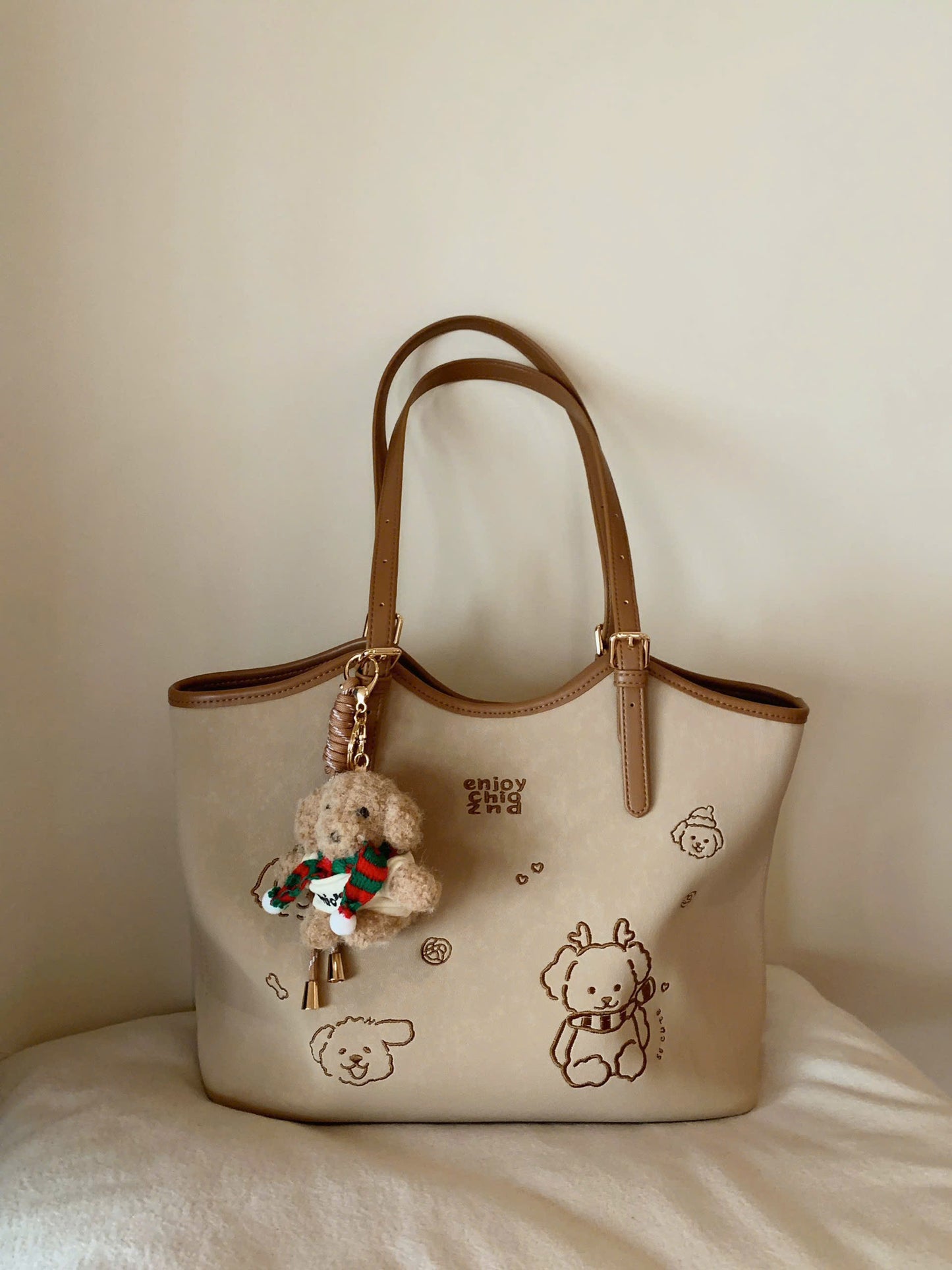 Túi tote da Chio'2nd sức chứa lớn