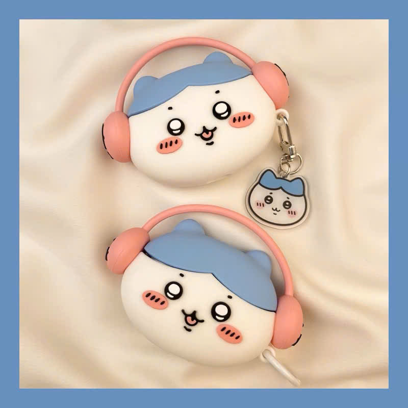 Case Airpods hoạt hình đeo tai nghe