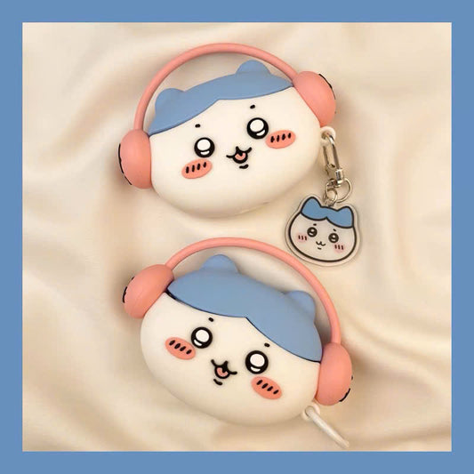 Case Airpods hoạt hình đeo tai nghe