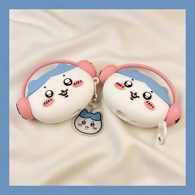 Case Airpods hoạt hình đeo tai nghe