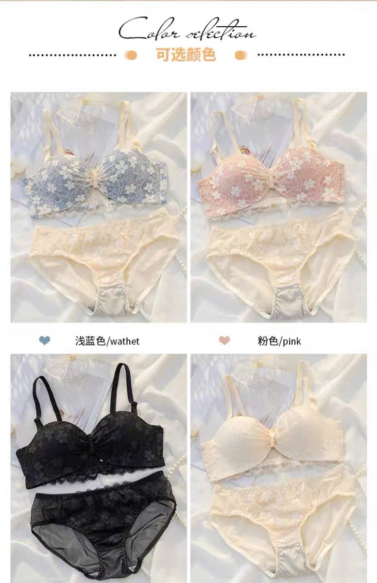 Set nội y hoa ren mùa xuân