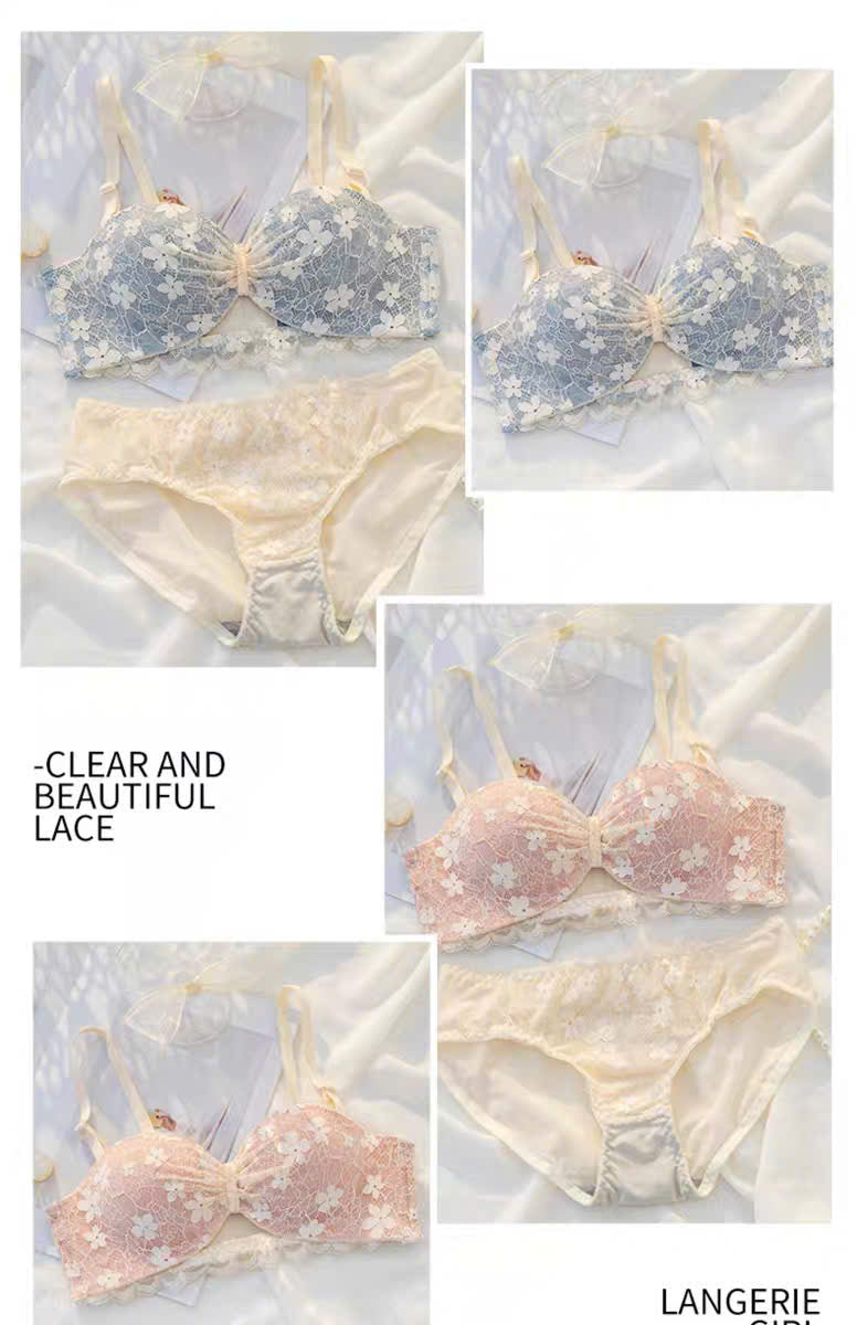 Set nội y hoa ren mùa xuân