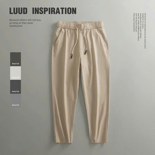 Quần jogger lưng thun dây rút