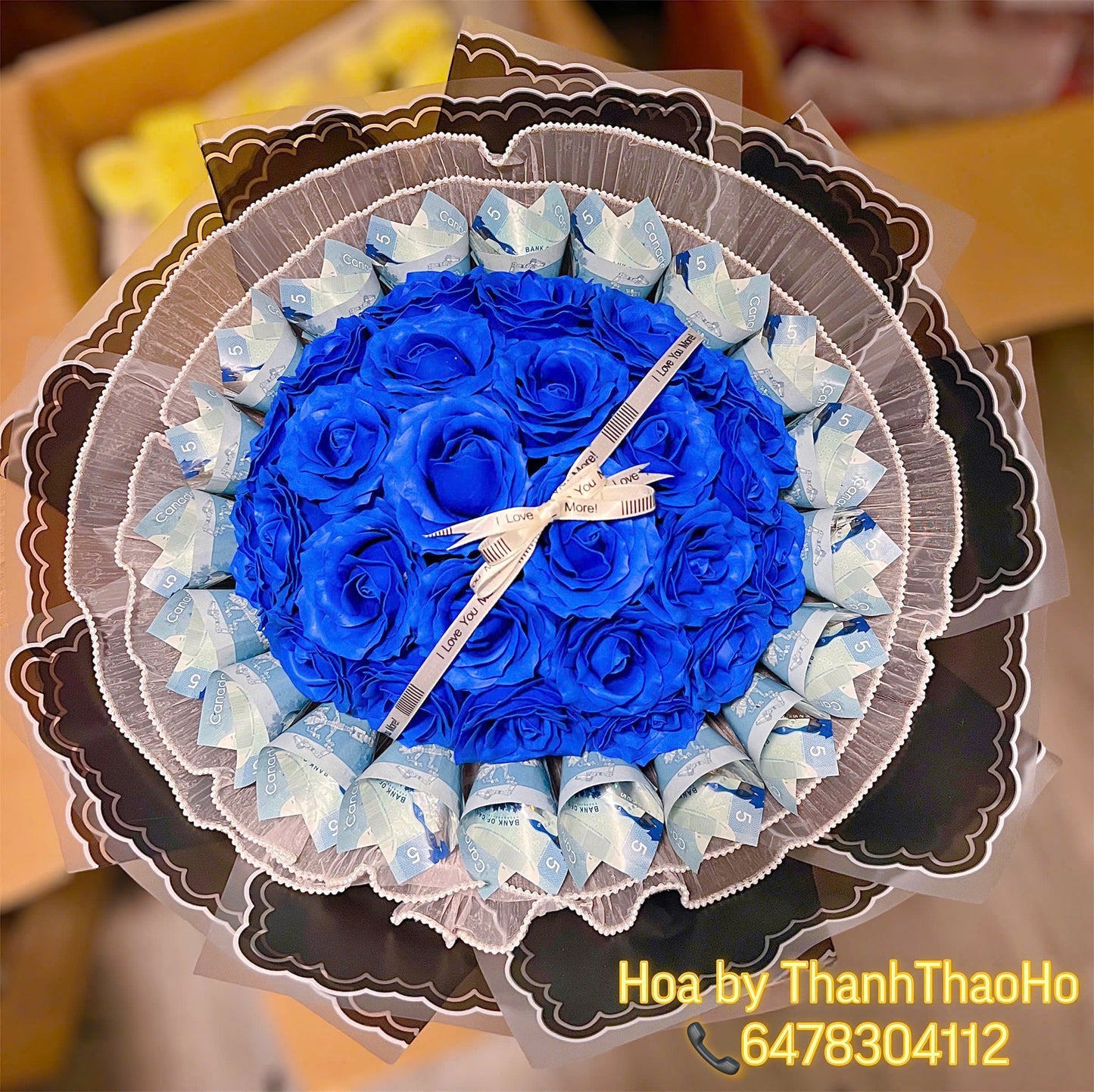 Tổng hợp hoa tiền tinh tế nhiều kiểu dáng