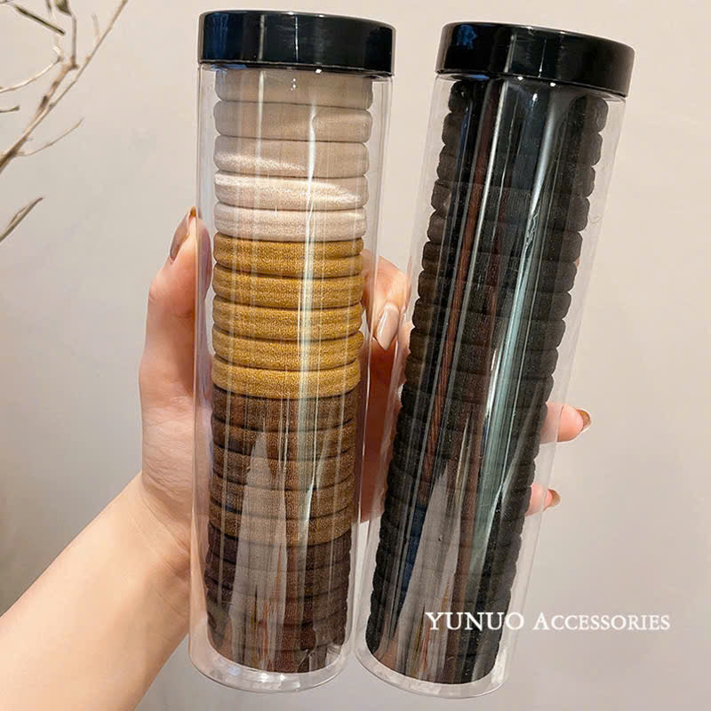 Hũ thun cột tóc nhiều màu, tiết kiệm