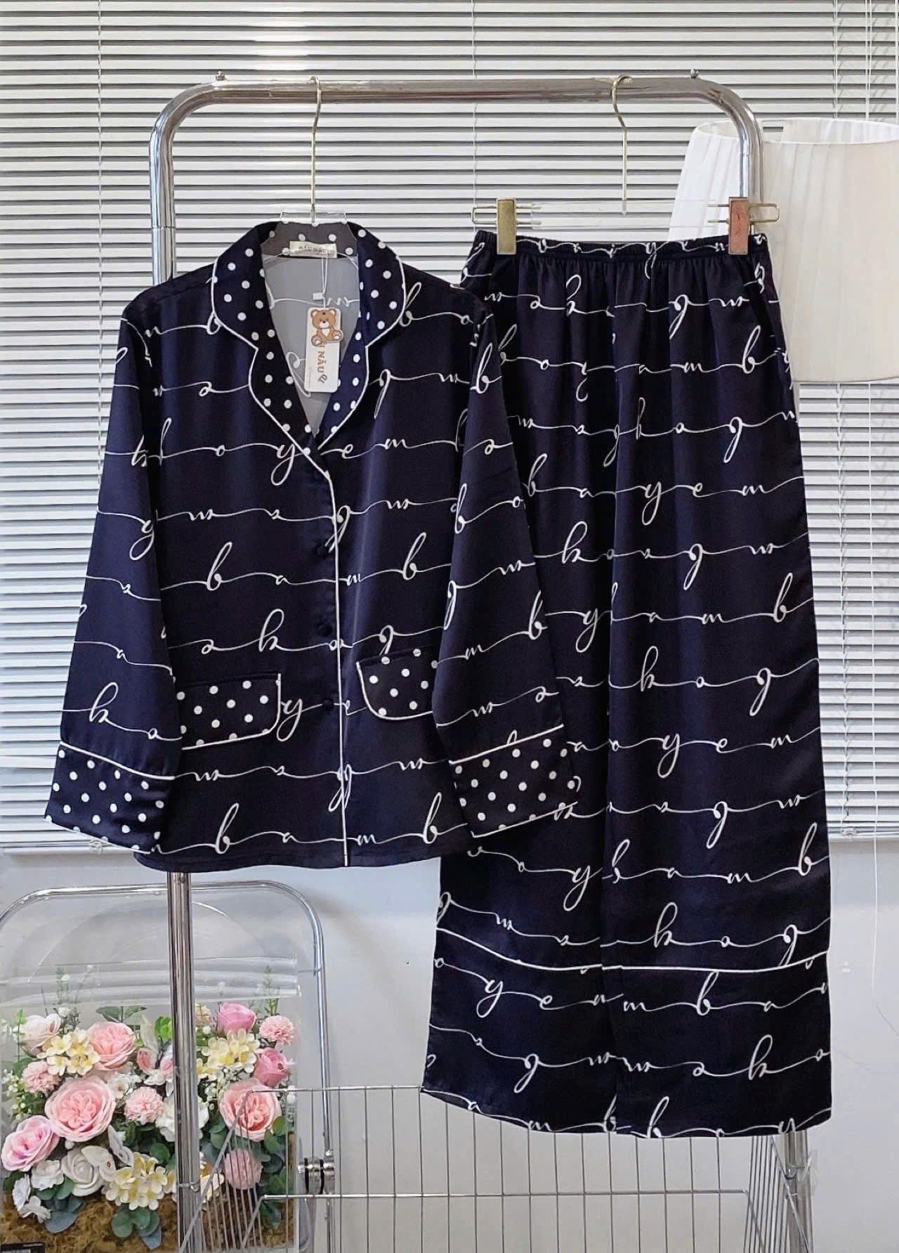 Pijama sang chảnh Teddy Latin truyền thống