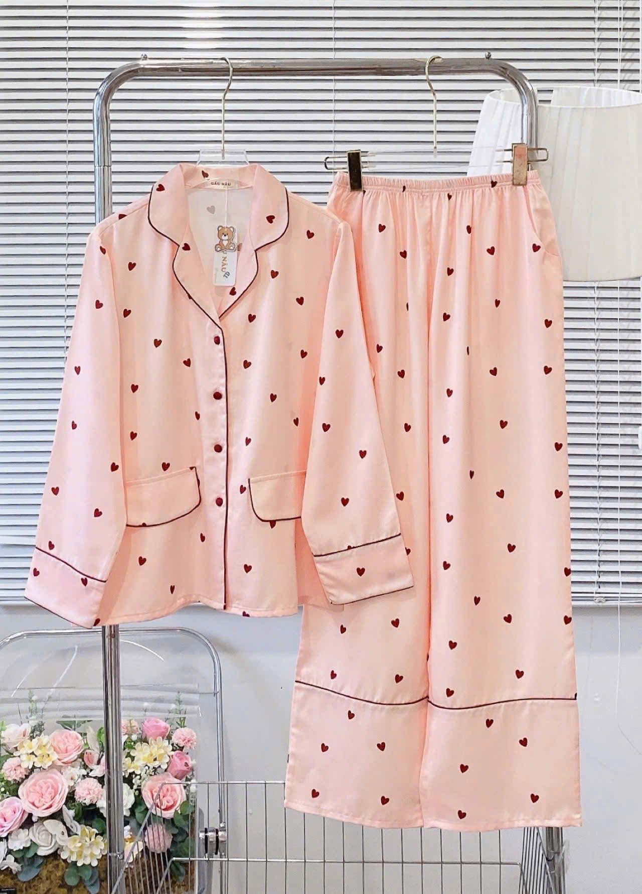 Pijama sang chảnh Teddy Latin truyền thống