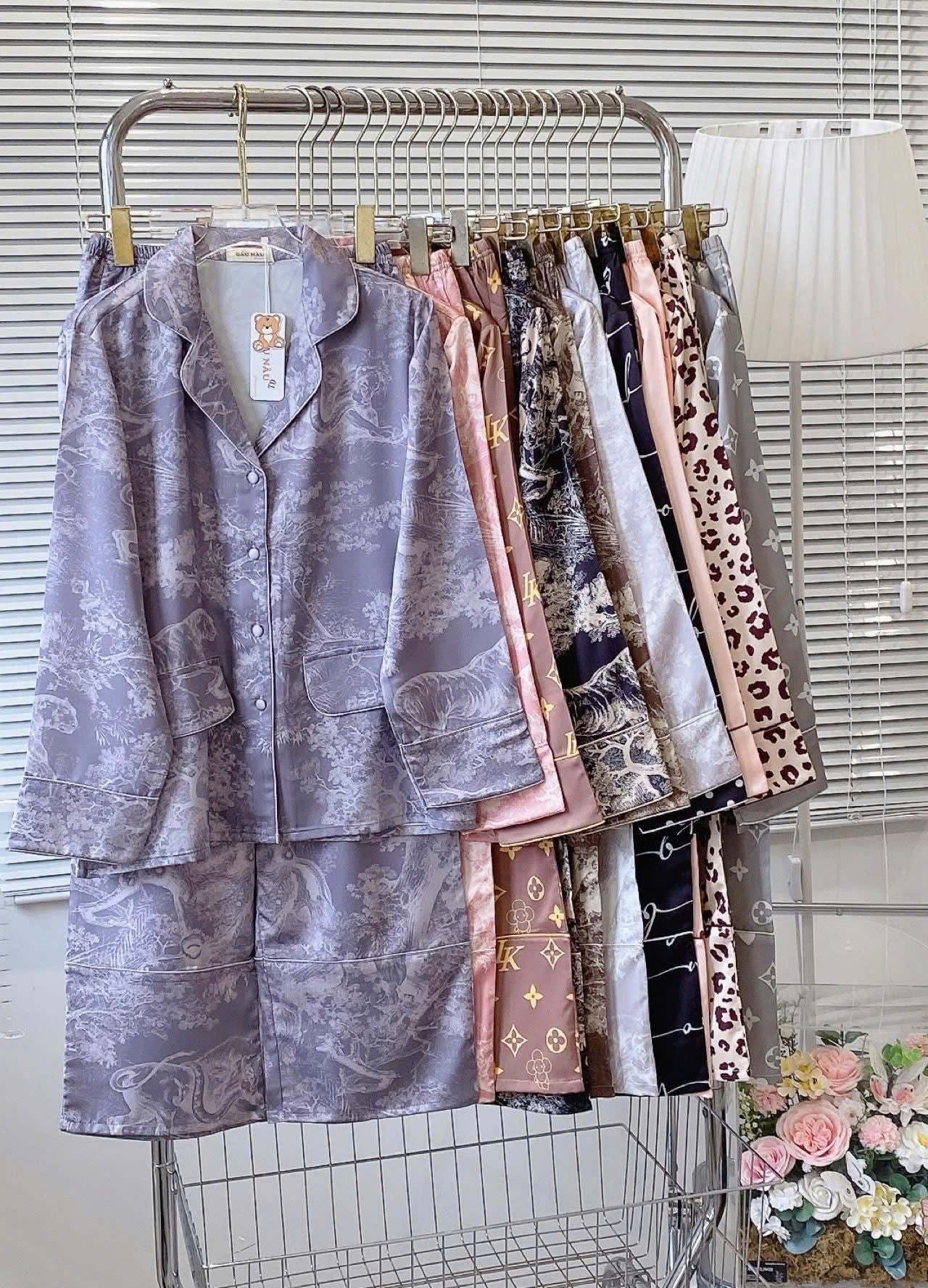 Pijama sang chảnh Teddy Latin truyền thống