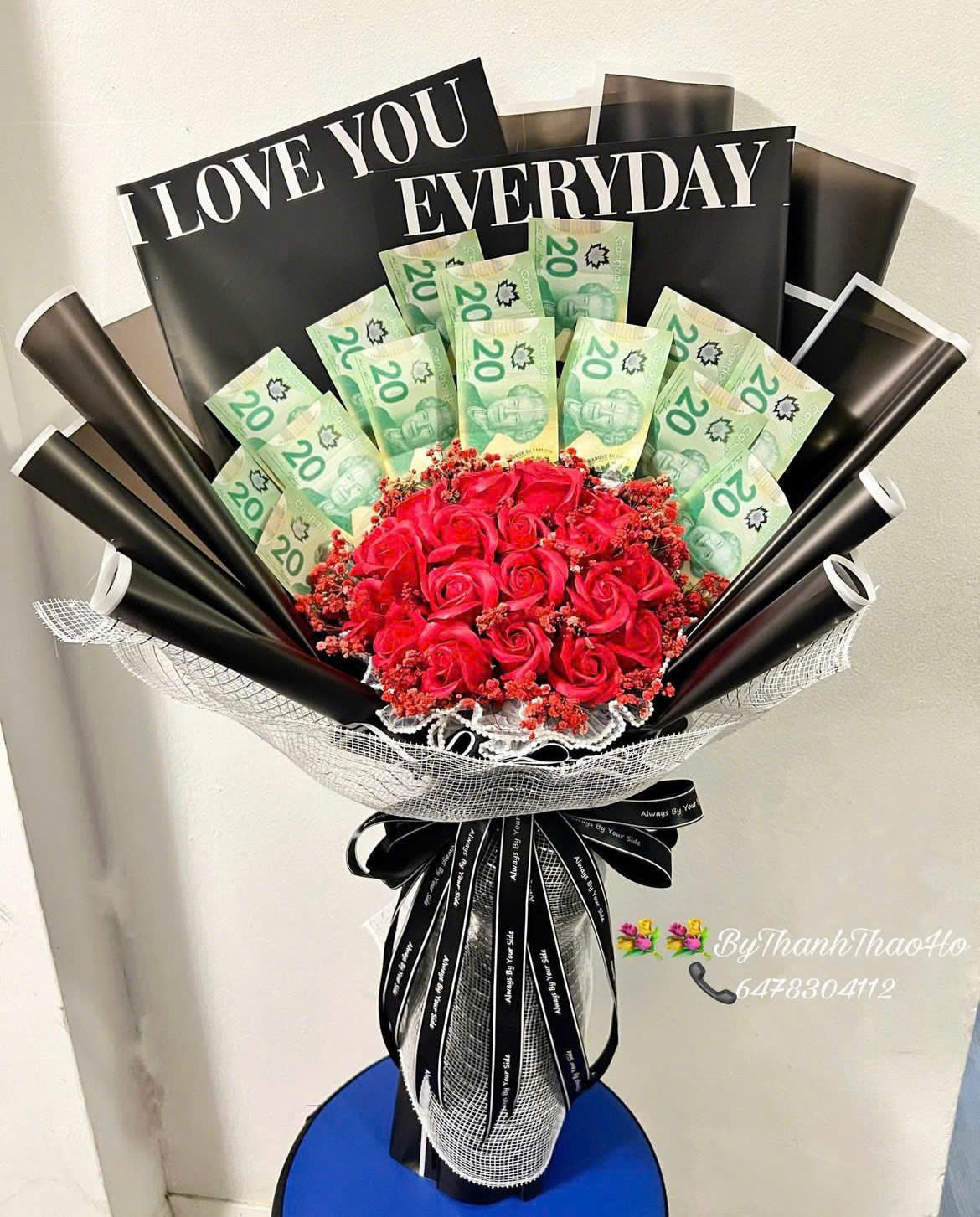 Tổng hợp hoa tiền tinh tế nhiều kiểu dáng