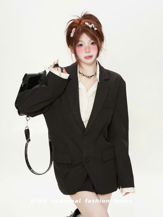 Áo blazer khoác ngoài thanh lịch áo vest nữ