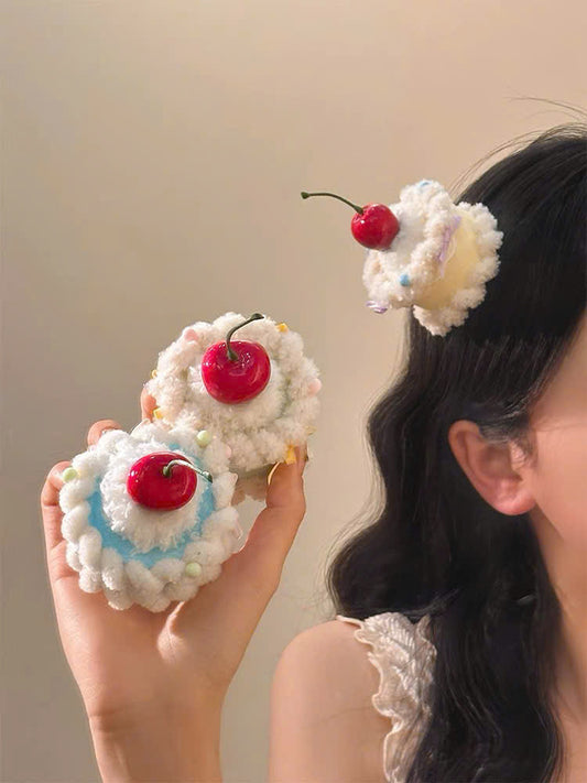 Cài tóc bánh kem sinh nhật mini