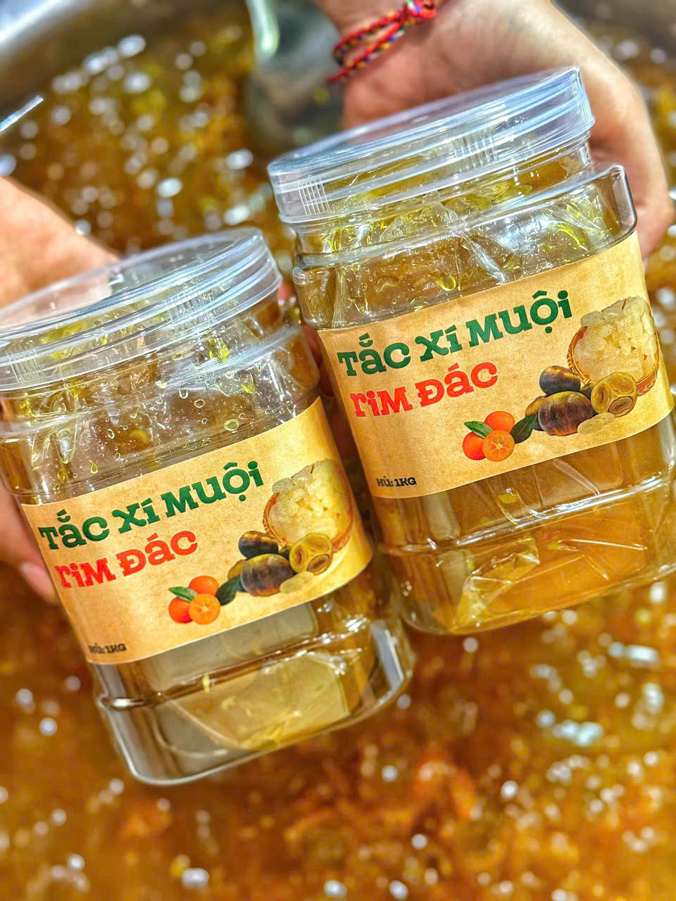 Tắc xí muội long nhãn, hạt đác