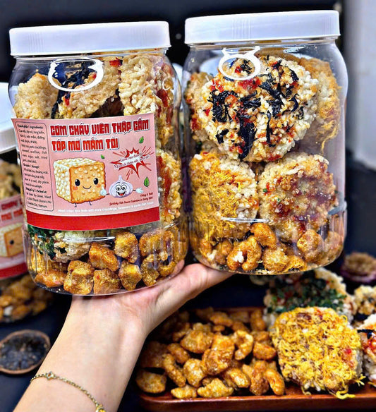 Tổng hợp ăn vặt mặn - giòn
