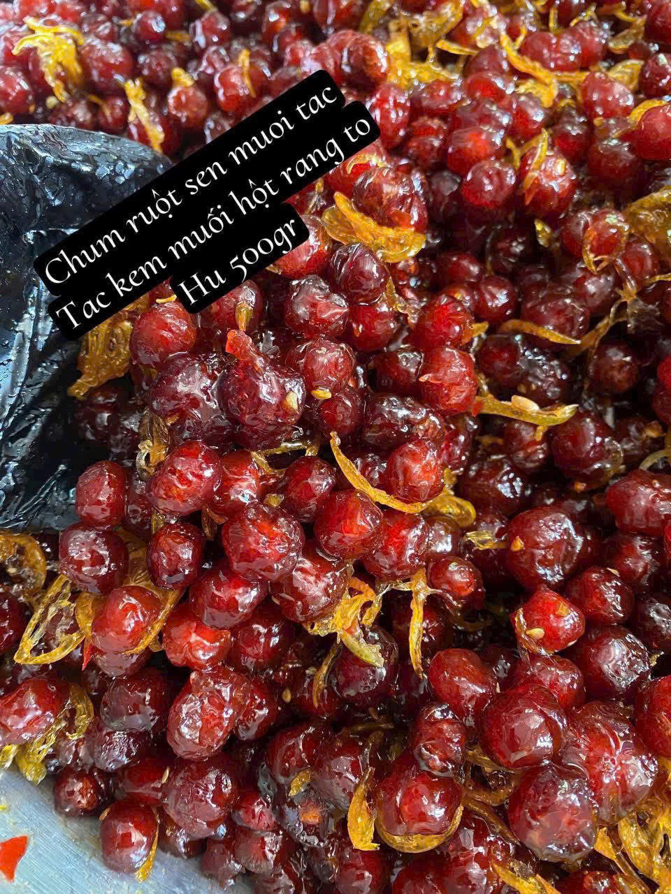 Chùm ruột sên muối tắc tặng kèm muối ớt hột