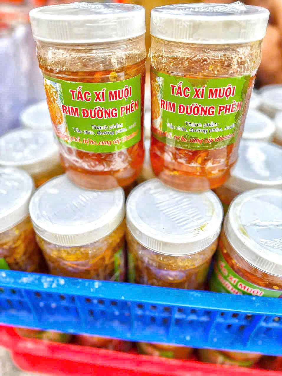 Tắc xí muội rim đường phèn