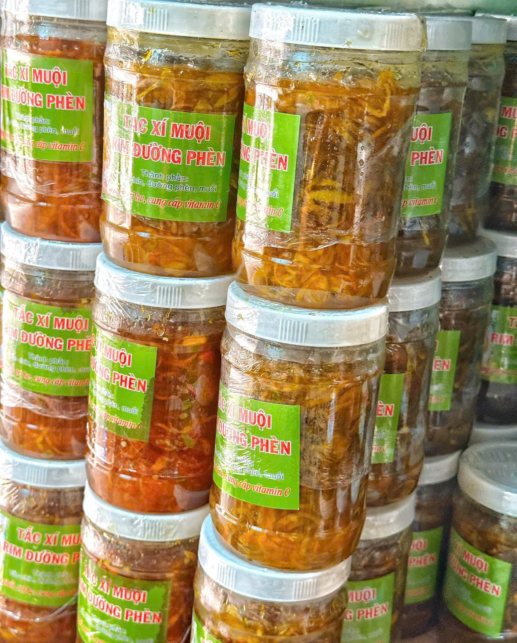 Tắc xí muội rim đường phèn