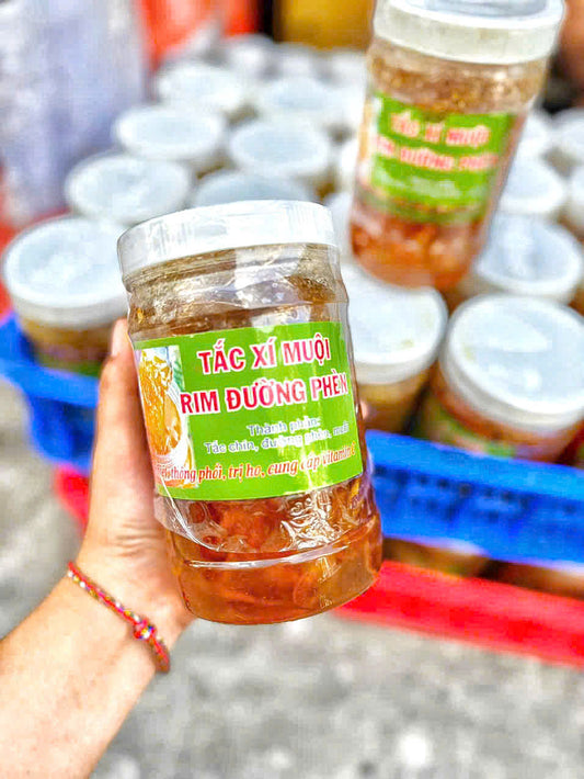 Tắc xí muội rim đường phèn