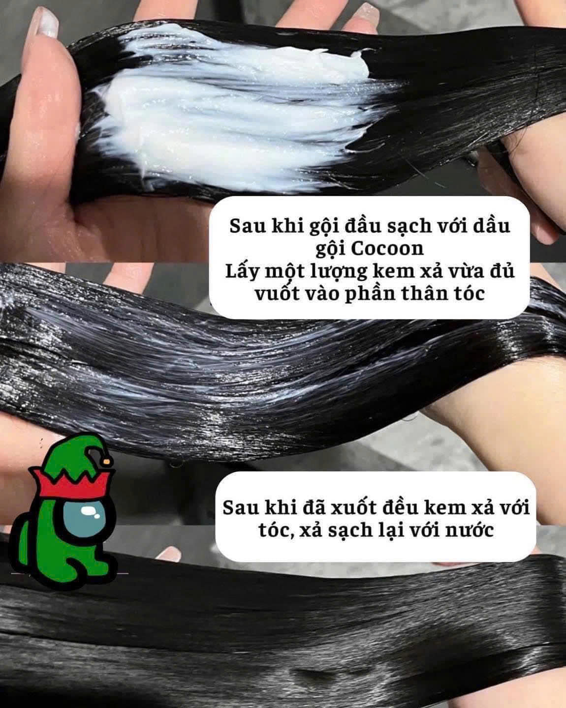 Combo Cocoon 3 món Bộ gội xả bưởi + Gel tắm khuynh diệp bạc hà - Tặng tinh dầu bưởi có sẵn