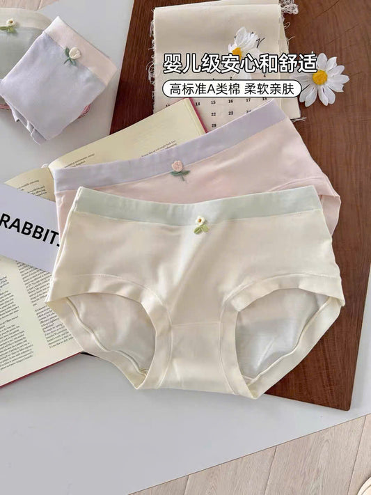 Quần lót su đính hoa xinh yêu có size 2XL
