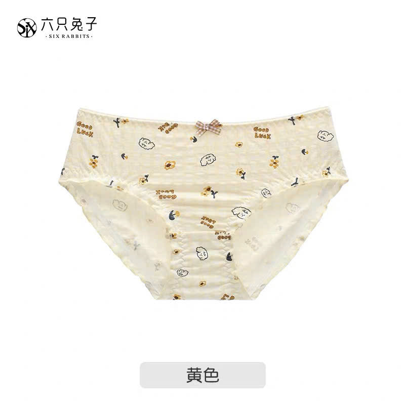 Quần lót cotton họa tiết hoạt hình xinh xắn