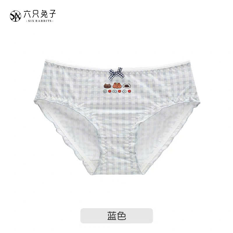 Quần lót cotton họa tiết hoạt hình xinh xắn