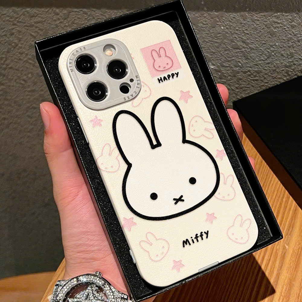 Ốp lưng IP thỏ Miffy trắng