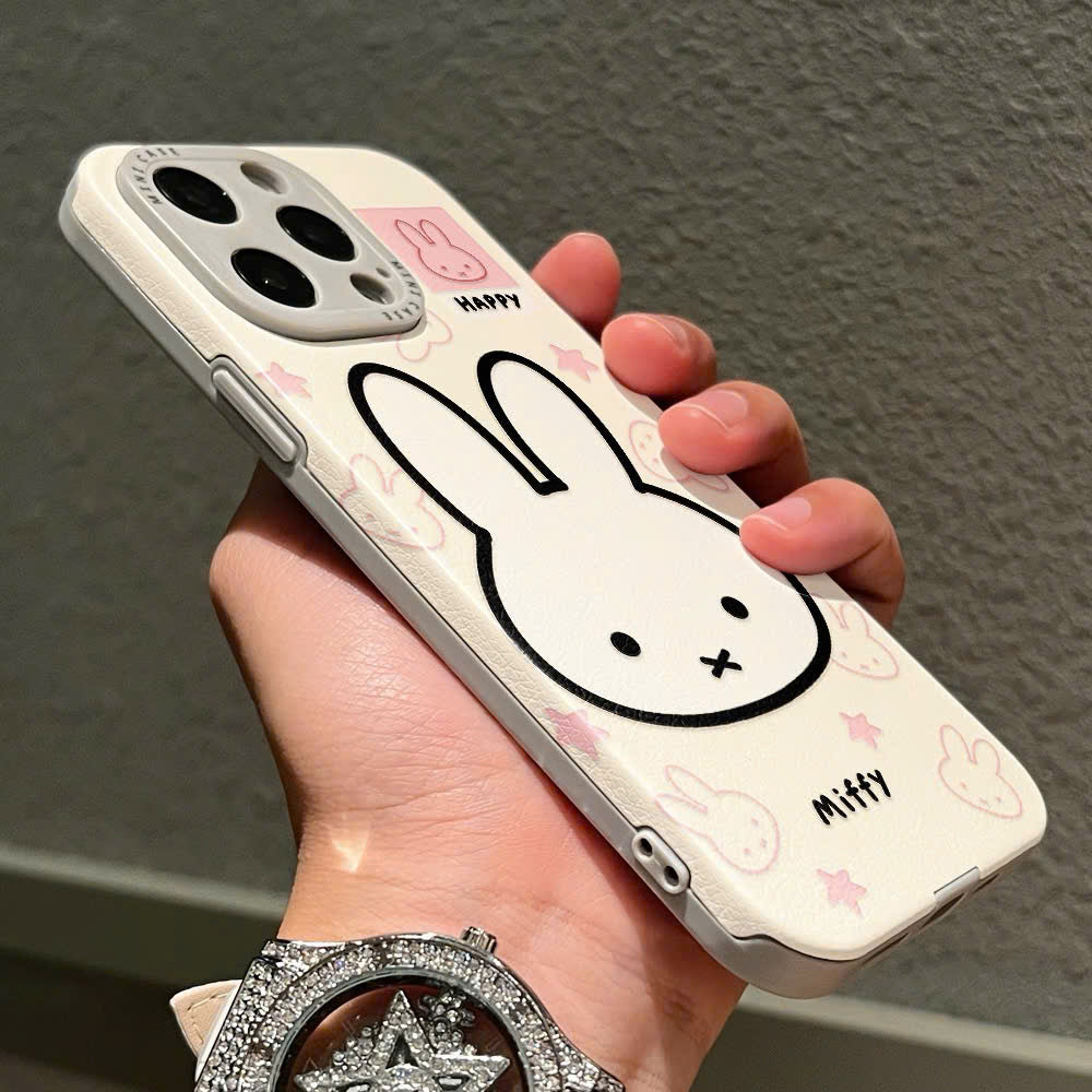 Ốp lưng IP thỏ Miffy trắng