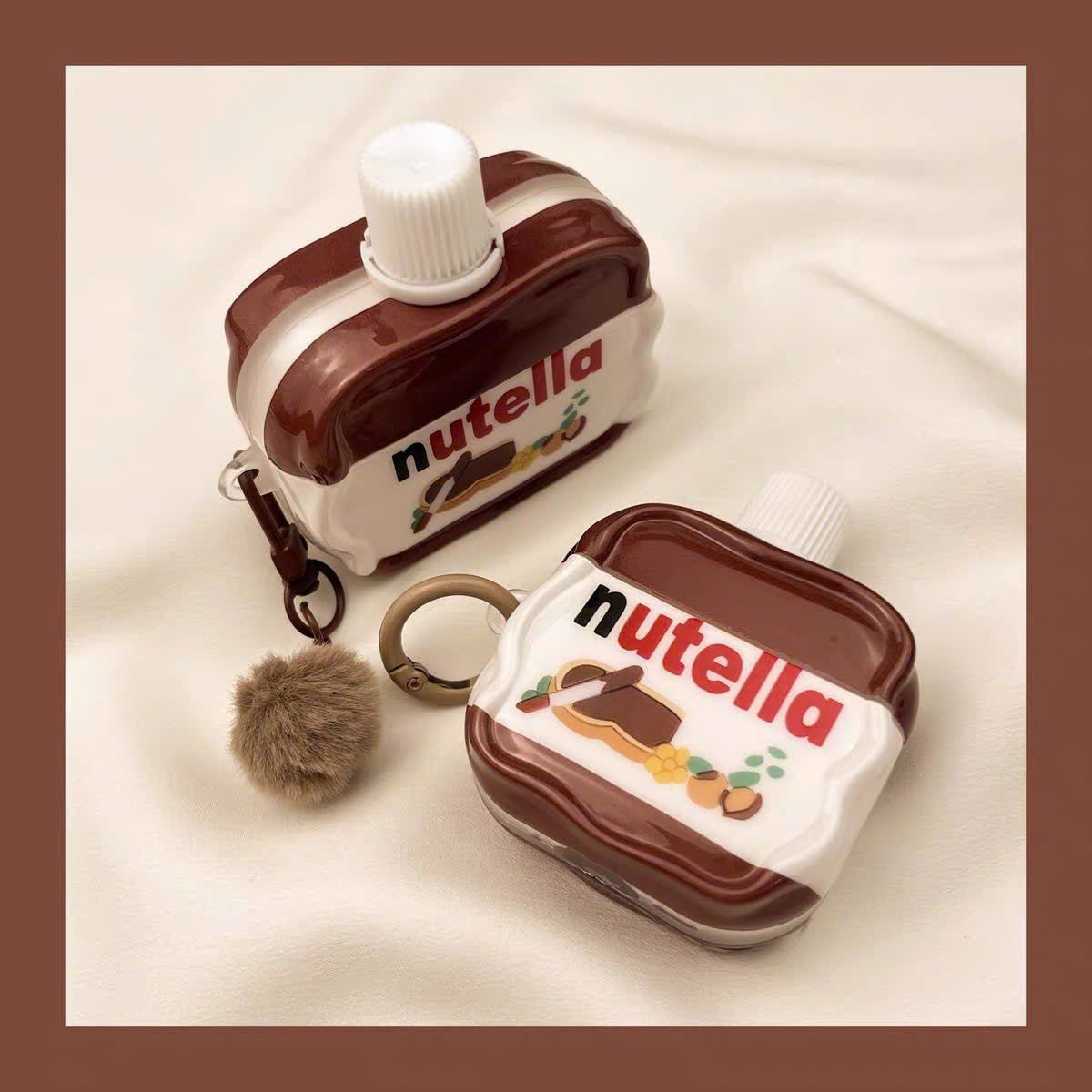 Case Airpods lọ Nutella đủ dòng máy